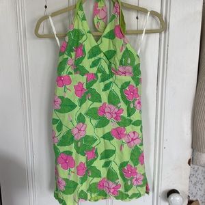 Girls Lilly Pulitzer halter  dress 12